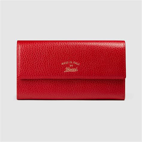 women's red gucci swing leather mini wallet|gucci wallet net a porter.